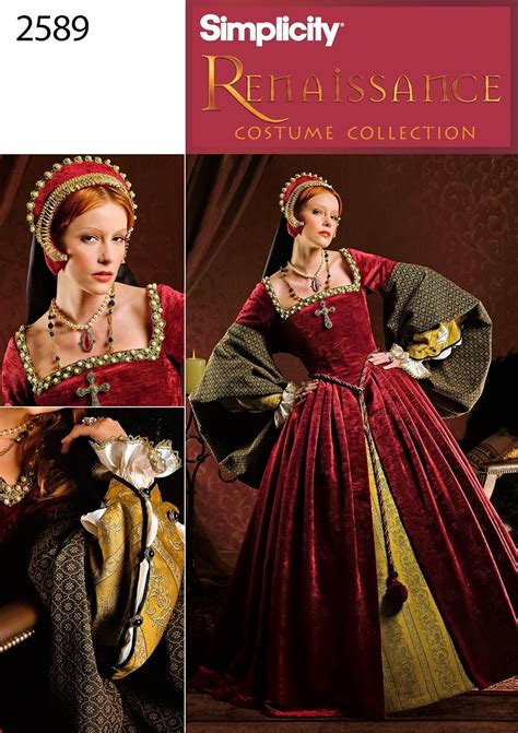 tudor queen dress pattern